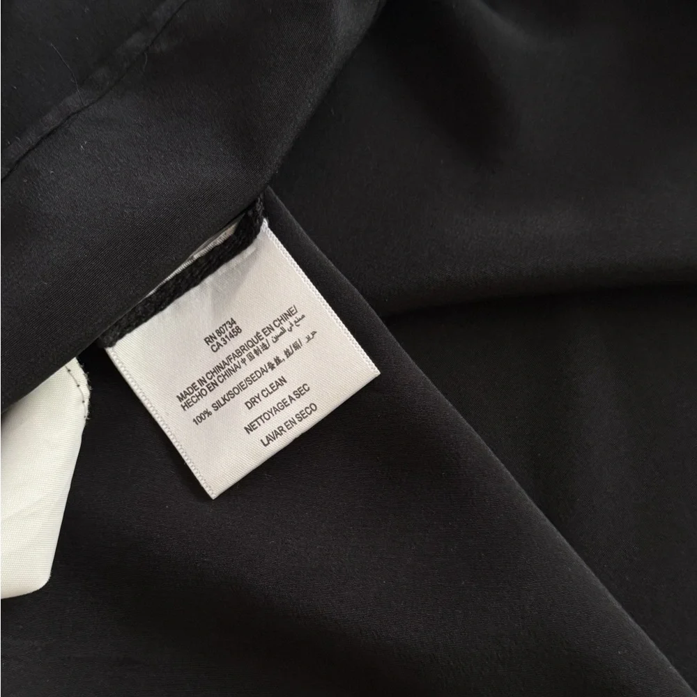 BCBG Black Silk Y2K Strappy Camisole - Picture 7 of 7